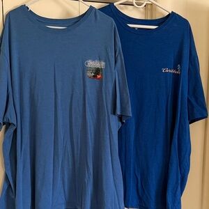 Caribbean Graphic T Shirts 4XT Lot of 2